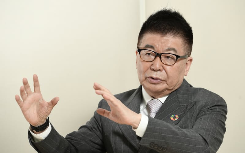 震災の体験を語る生島ヒロシさん 震災の体験を語る生島ヒロシさん