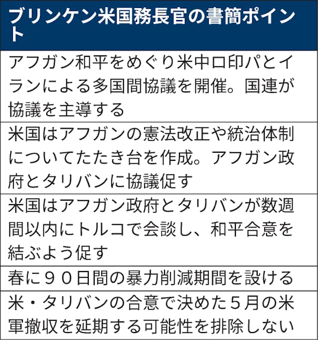 米 アフガン和平へ多国間協議 タリバン包囲網狙う 日本経済新聞