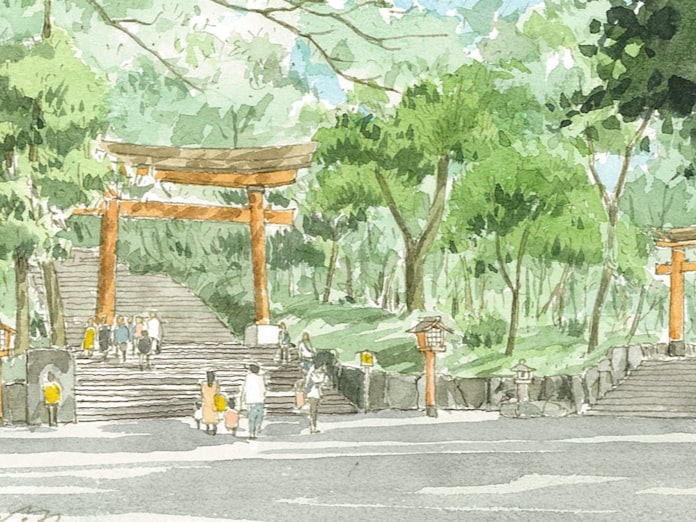 宇佐神宮 大分県宇佐市 八幡宮の総本宮 500本の桜 日本経済新聞 宇佐神宮 大分県宇佐市 八幡宮の総本宮 500本の桜 日本経済新聞