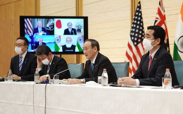 新型コロナ インド製ワクチン増産支援 日米豪印 輸送まで一貫協力 日本経済新聞