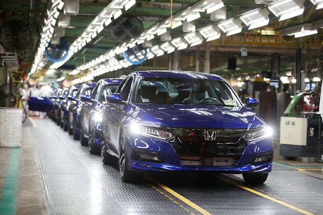 ホンダ 北米5工場を1週間休止 半導体不足や港湾混雑 日本経済新聞 ホンダ 北米5工場を1週間休止 半導体不足や港湾混雑 日本経済新聞