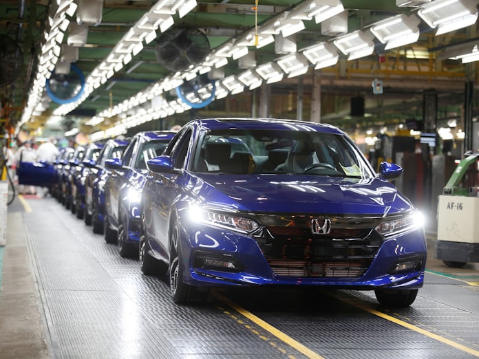 ホンダ 北米5工場を1週間休止 半導体不足や港湾混雑 日本経済新聞 ホンダ 北米5工場を1週間休止 半導体不足や港湾混雑 日本経済新聞