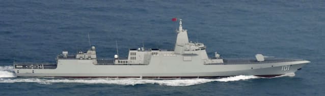 中国最大駆逐艦が日本海へ航行 防衛省 初めて確認 日本経済新聞 中国最大駆逐艦が日本海へ航行 防衛省 初めて確認 日本経済新聞