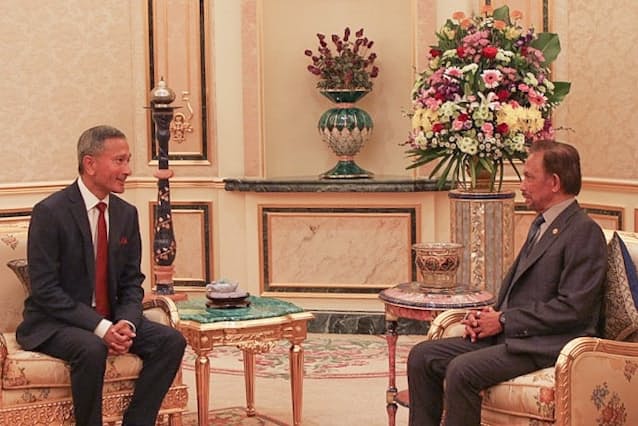 シンガポール外相 ブルネイ訪問 ミャンマー情勢協議 日本経済新聞 シンガポール外相 ブルネイ訪問 ミャンマー情勢協議 日本経済新聞