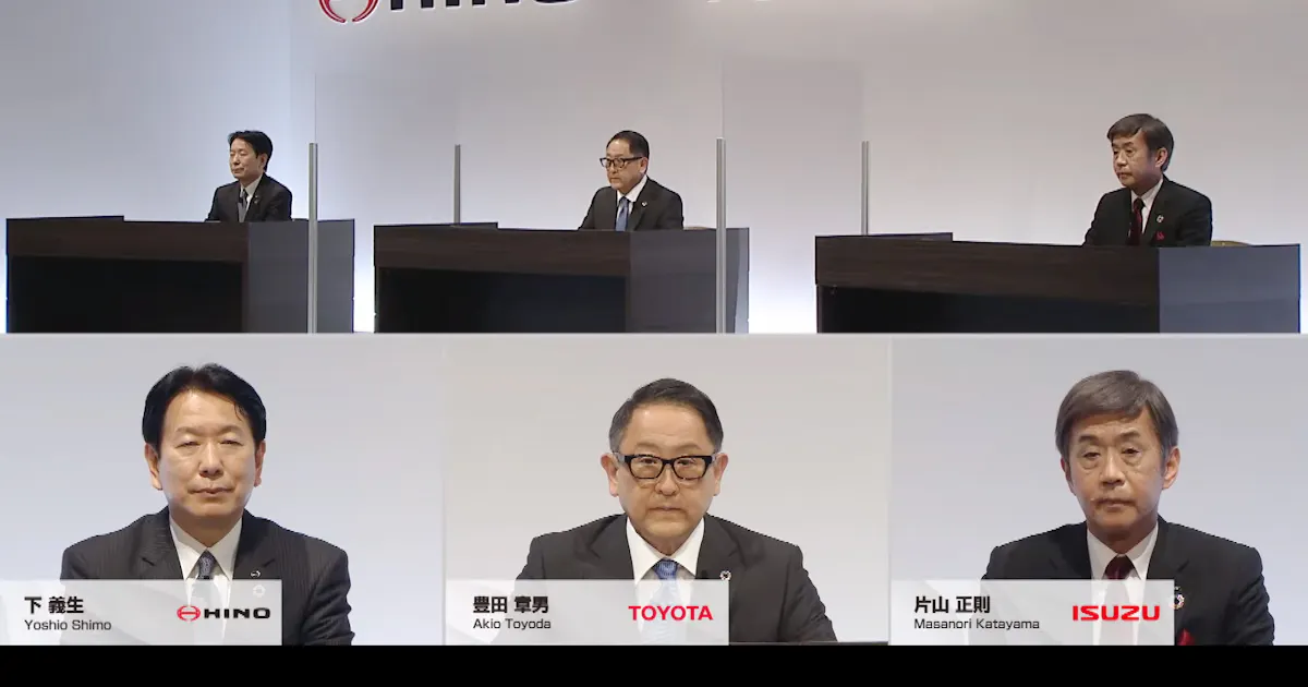 トヨタといすゞが再び資本提携、400億円規模 新会社も: 日本経済新聞