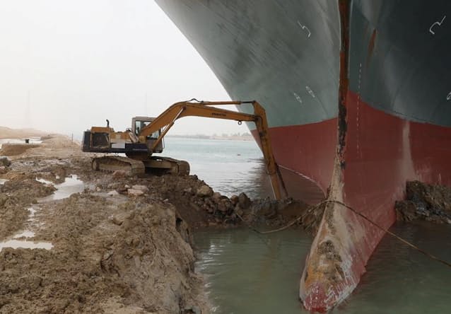スエズ運河遮断 長期化に懸念 数週間 指摘も 日本経済新聞 スエズ運河遮断 長期化に懸念 数週間 指摘も 日本経済新聞