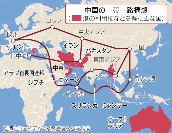 中国・イラン、反米で接近 米欧は一帯一路に対抗 - 日本経済新聞