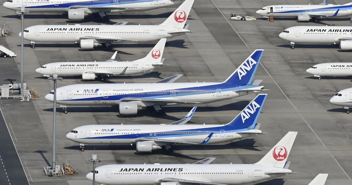 新型コロナ Anaとjalのgw予約率 国内線 国際線とも5割割れ 日本経済新聞