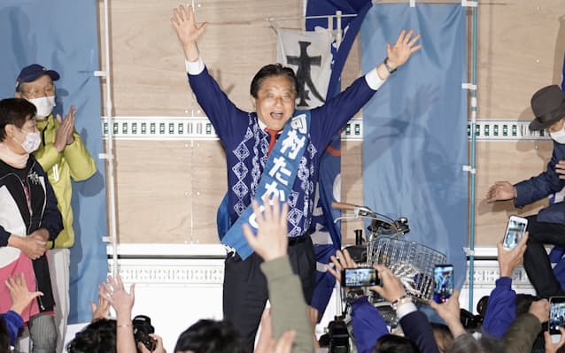 名古屋市長選 現職の河村氏が当選 日本経済新聞 名古屋市長選 現職の河村氏が当選 日本経済新聞