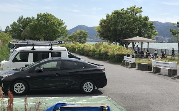 麻 溝 公園 駐 車場 車場 麻 溝 公園 駐
