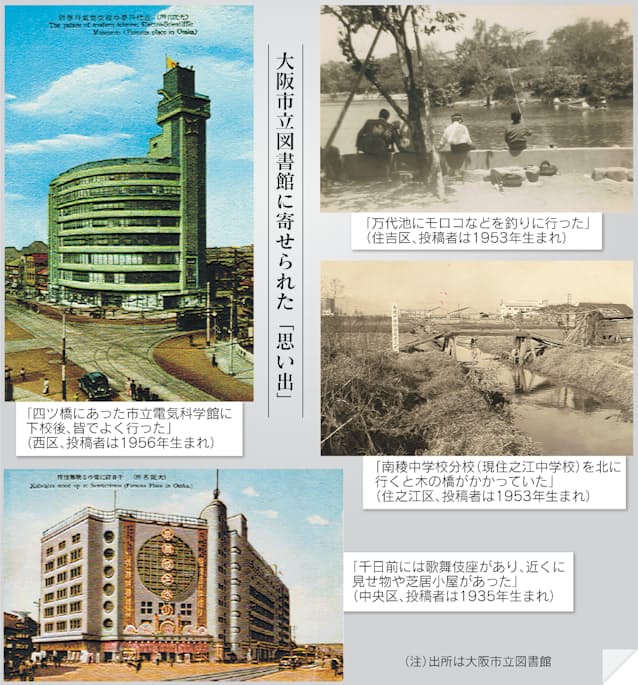 懐かしい大阪 市民と記録 市立図書館 思い出 集め公開 日本経済新聞 懐かしい大阪 市民と記録 市立図書館 思い出 集め公開 日本経済新聞
