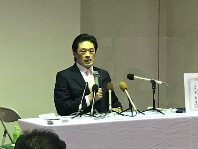 静岡知事選に出馬表明の岩井氏 リニア 住民理解必要 日本経済新聞 静岡知事選に出馬表明の岩井氏 リニア 住民理解必要 日本経済新聞