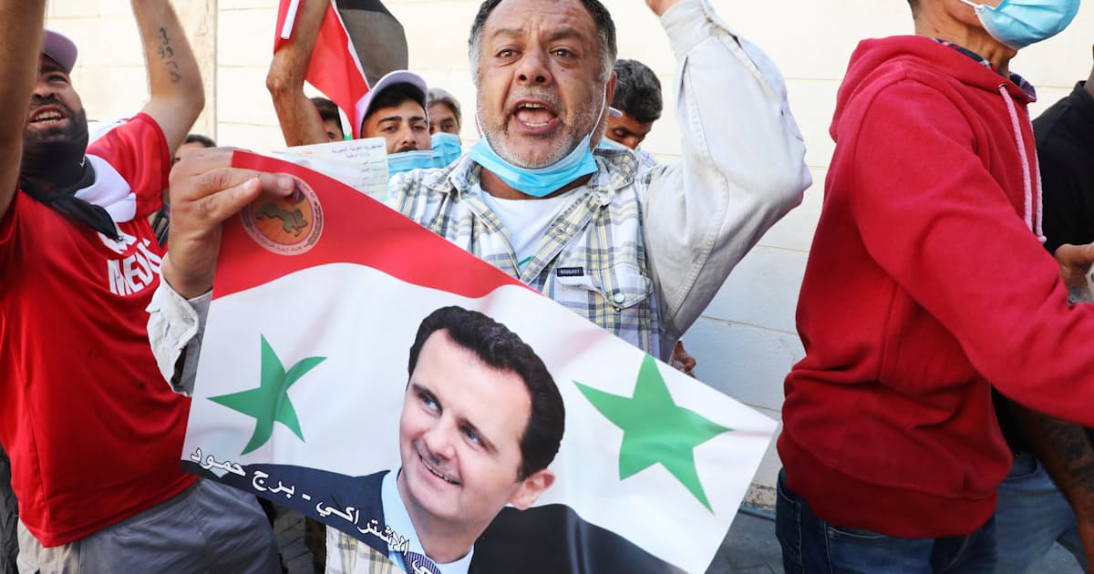 シリア大統領選 アサド氏4選へ 内戦終結見えず 日本経済新聞 シリア大統領選 アサド氏4選へ 内戦終結見えず 日本経済新聞