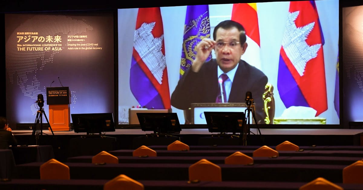 首相 カンボジア カンボジア首相「ＥＵには屈せず」 依然強気
