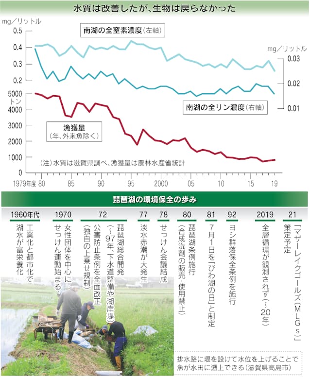 びわ湖の日 制定40年 環境保全は水質から生態系へ 日本経済新聞 びわ湖の日 制定40年 環境保全は水質から生態系へ 日本経済新聞