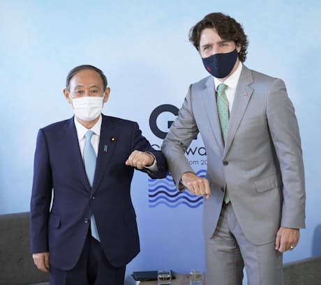 日カナダ ワクチンの公平配分へ連携確認 首脳会談 日本経済新聞 日カナダ ワクチンの公平配分へ連携確認 首脳会談 日本経済新聞
