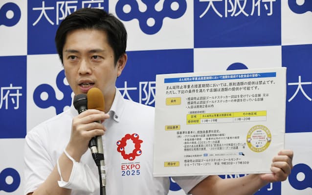 新型コロナ 大阪府 原則グループ2人まで酒類提供容認 認証取得も 日本経済新聞 新型コロナ 大阪府 原則グループ2人まで酒類提供容認 認証取得も 日本経済新聞