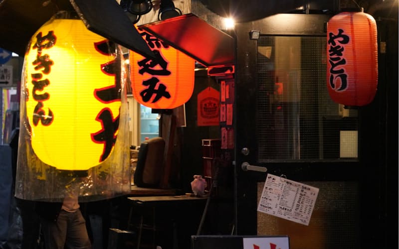 緊急事態宣言下では酒類提供の取りやめを要請していた(東京都港区) 緊急事態宣言下では酒類提供の取りやめを要請していた(東京都港区)