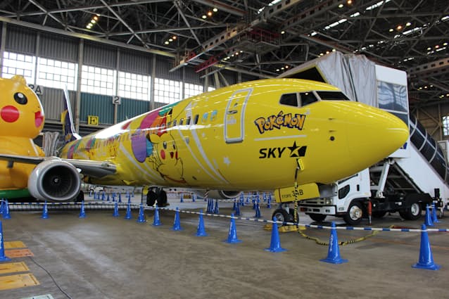 スカイマーク ピカチュウ の旅客機運航 日本経済新聞 スカイマーク ピカチュウ の旅客機運航 日本経済新聞