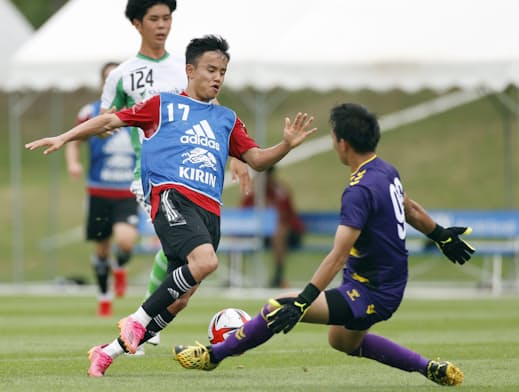 男子サッカー 久保建らゴール 静岡産大と練習試合 日本経済新聞 男子サッカー 久保建らゴール 静岡産大と練習試合 日本経済新聞