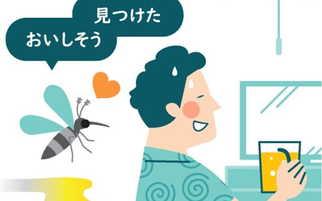 汗かきは蚊にモテモテ 血を吸うメスには注意 日本経済新聞