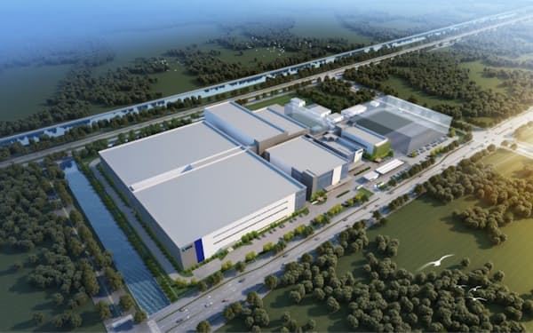 中国の江蘇省に新工場を建設する（イメージ図）