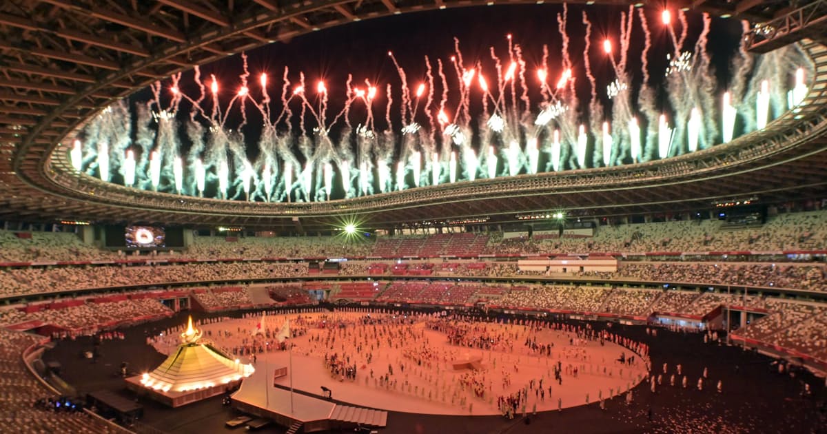 開会式視聴率は56 4 64年東京五輪に迫る 日本経済新聞 開会式視聴率は56 4 64年東京五輪に迫る 日本経済新聞