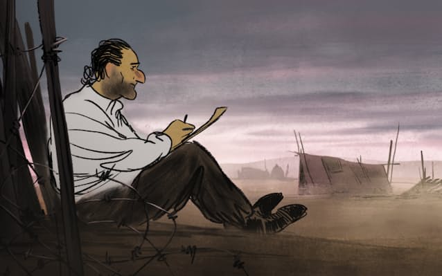 スペイン人画家の半生と仏収容所の真実をアニメ映画に 日本経済新聞 スペイン人画家の半生と仏収容所の真実をアニメ映画に 日本経済新聞