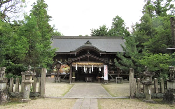 大和神社では毎年8月7日に「戦艦大和みたま祭」が行われる（奈良県天理市）
