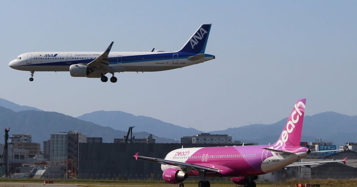 Ana枠はわずか ピーチとのコードシェア その中身は 日本経済新聞 Ana枠はわずか ピーチとのコードシェア その中身は 日本経済新聞