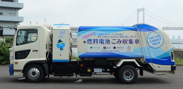 東京都 燃料電池のゴミ収集車 港区で試験運用 日本経済新聞 東京都 燃料電池のゴミ収集車 港区で試験運用 日本経済新聞