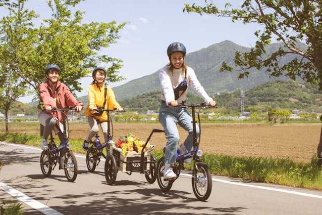 果物狩り 台車付き自転車でgo 茨城で星野リゾート企画 日本経済新聞 果物狩り 台車付き自転車でgo 茨城で星野リゾート企画 日本経済新聞