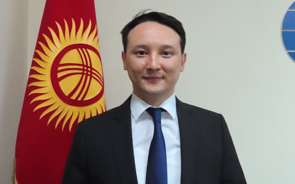 キルギスの国際ビジネス評議会のアスカル・スィドィコフ理事長