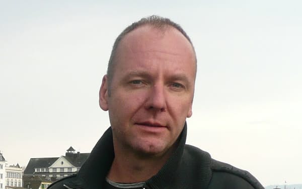 取材に応じた米グーグルのエンジニアリングディレクター、ハルトムート・ネベン氏