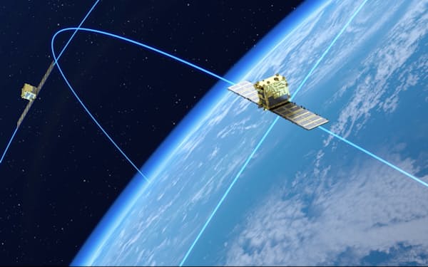 シンスペクティブは観測体制充実へ衛星30基の打ち上げを計画する（イメージ図）
