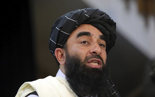 タリバンの広報担当者は「新政権を近く表明する」としている=AP