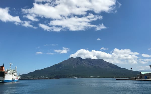 桜島と錦江湾を船で楽しむモニターツアーを企画する