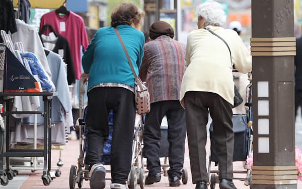 高齢化で社会保障給付費は右肩上がりが続く