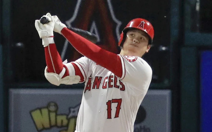 大谷が43号3ラン 大リーグ 筒香は6号ソロ 日本経済新聞 大谷が43号3ラン 大リーグ 筒香は6号ソロ 日本経済新聞