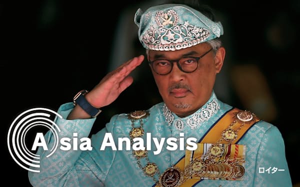 混迷のマレーシア政治においてアブドラ国王の存在感が高まっている＝ロイター
