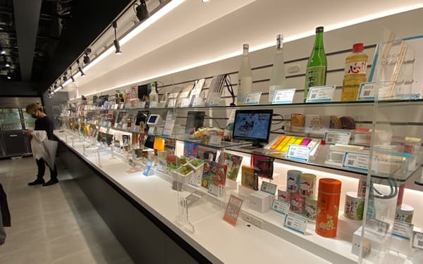 NTT東は東京・渋谷に消費者の行動データを集めるお店を開いた（7月）