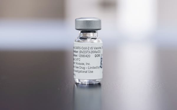 米ノババックスが開発中の新型コロナウイルスワクチン（武田薬品工業提供）＝共同
