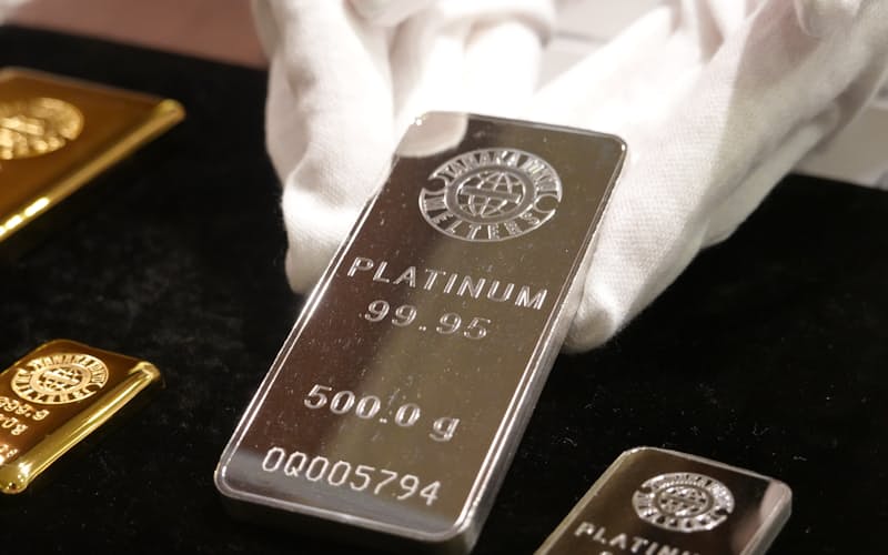 白金の地金 白金の地金