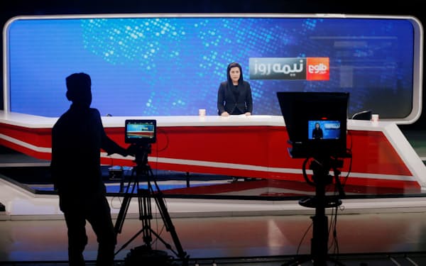 トロ・ニュースはアフガニスタンのリベラル系メディアの代表格だ＝ロイター