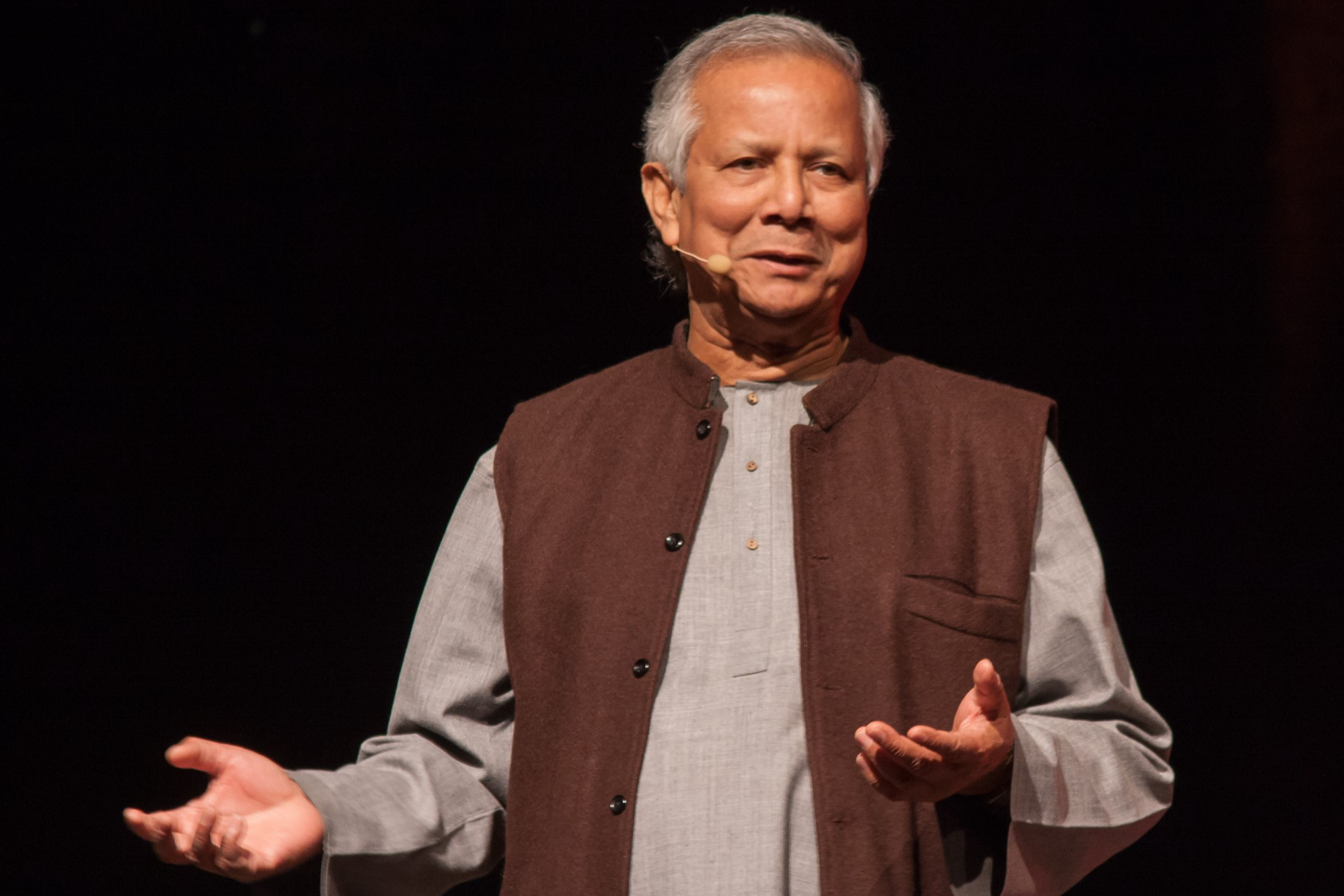 ムハマド・ユヌス氏 ©Yunus Centre