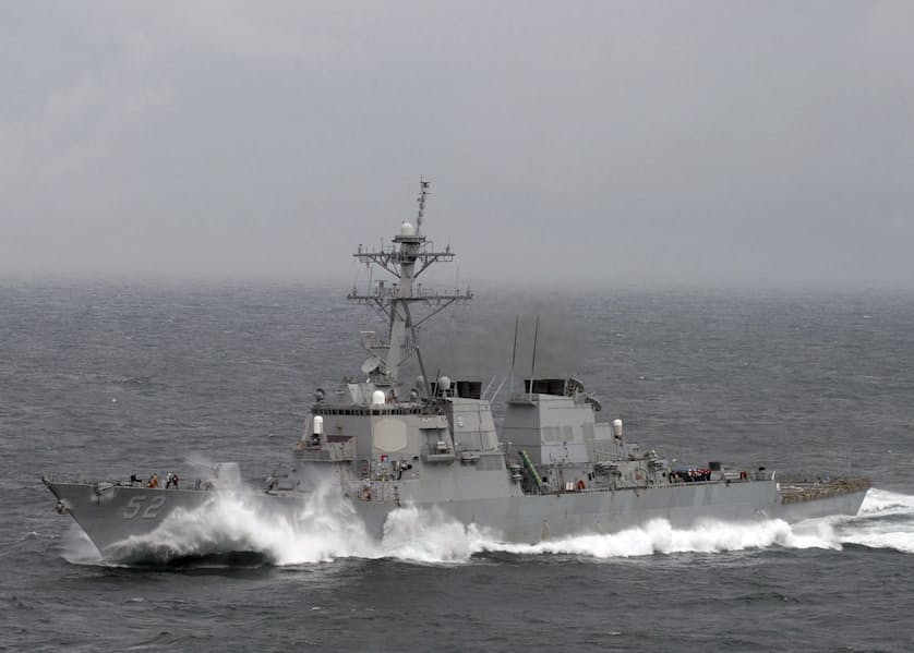 米駆逐艦が台湾海峡通過 日本経済新聞 米駆逐艦が台湾海峡通過 日本経済新聞