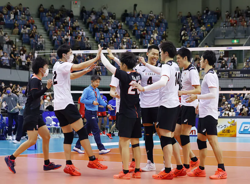 バレー日本男子 台湾下し決勝進出 アジア選手権 日本経済新聞