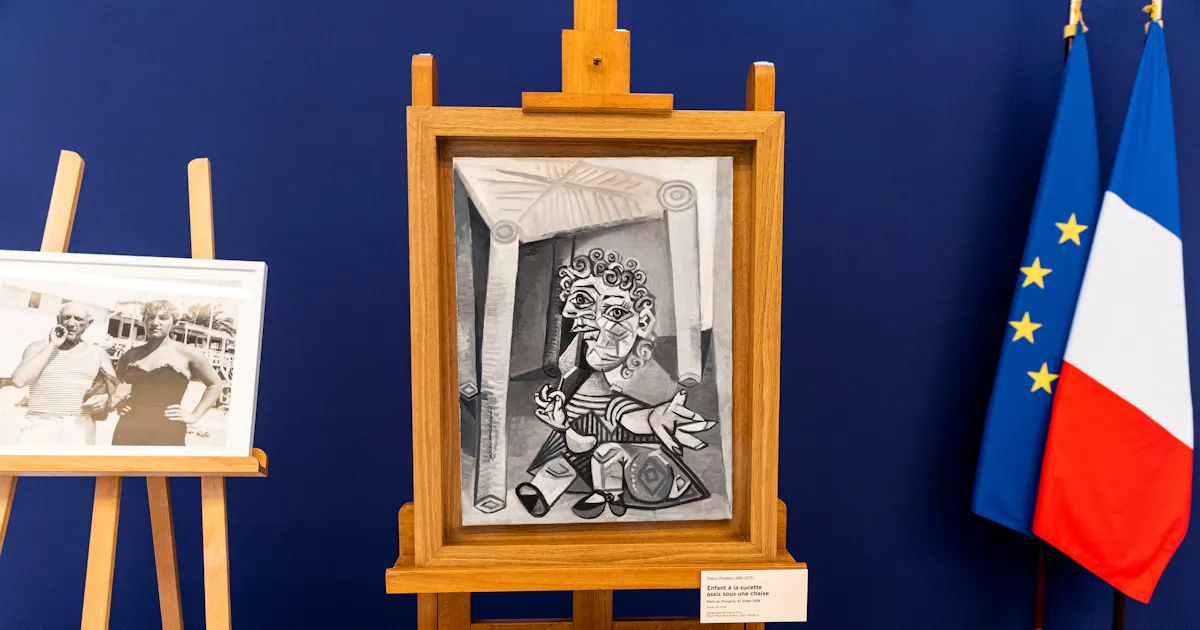 ピカソ未公開作 長女がフランスに物納 日本経済新聞 ピカソ未公開作 長女がフランスに物納 日本経済新聞