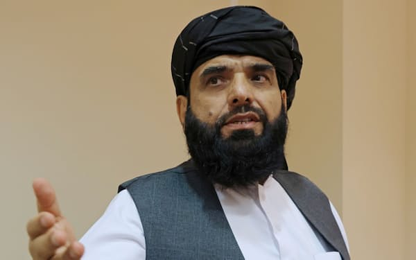 タリバンはシャヒーン報道官を国連の新たなアフガン大使として指名した＝ロイター
