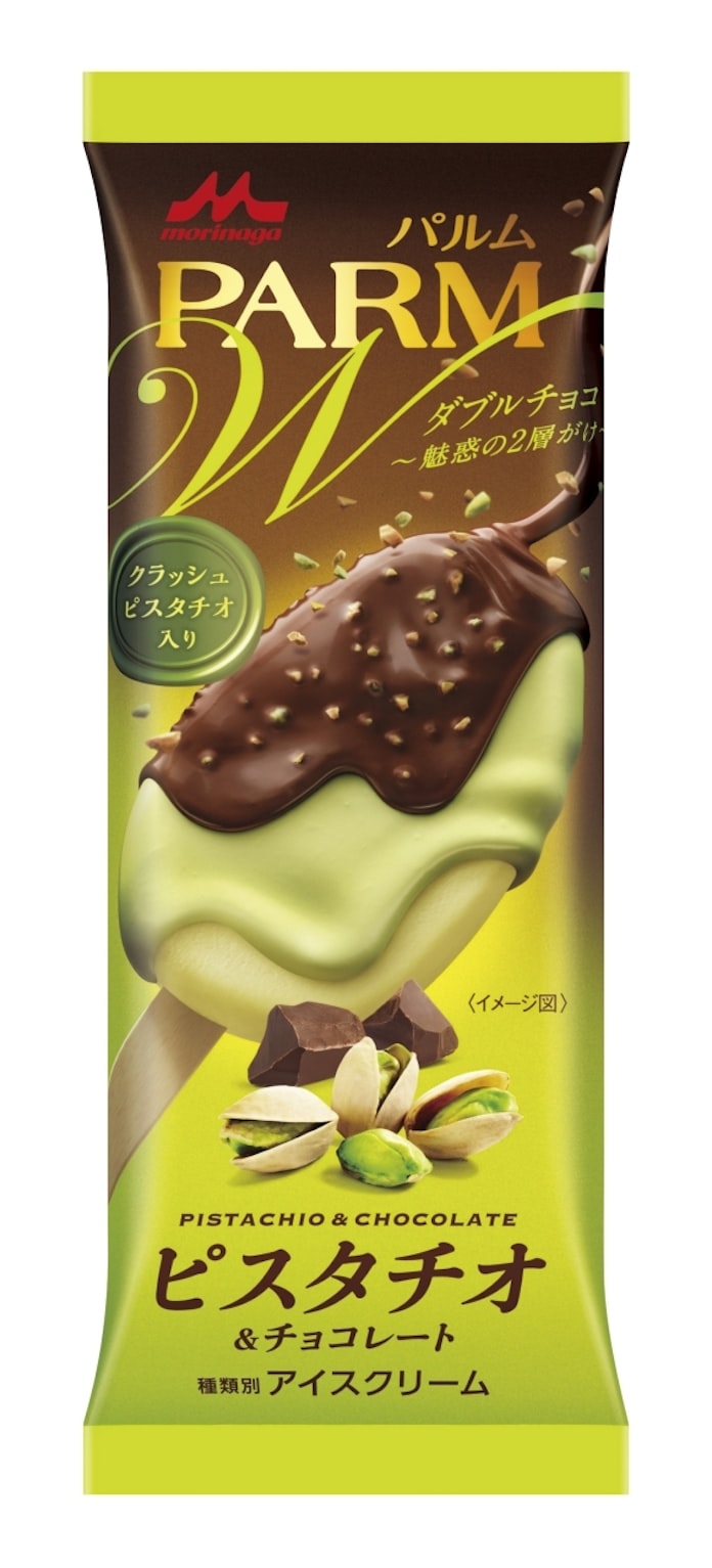 森永乳業 チョコとピスタチオの Parm 日本経済新聞 森永乳業 チョコとピスタチオの Parm 日本経済新聞